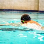 Piscine chauffée moderne idéale pour le sport et la récupération musculaire à Tanger